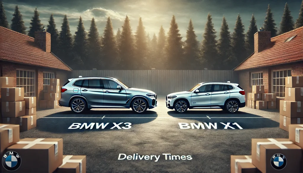 BMW X1とX3の新型納期を比較