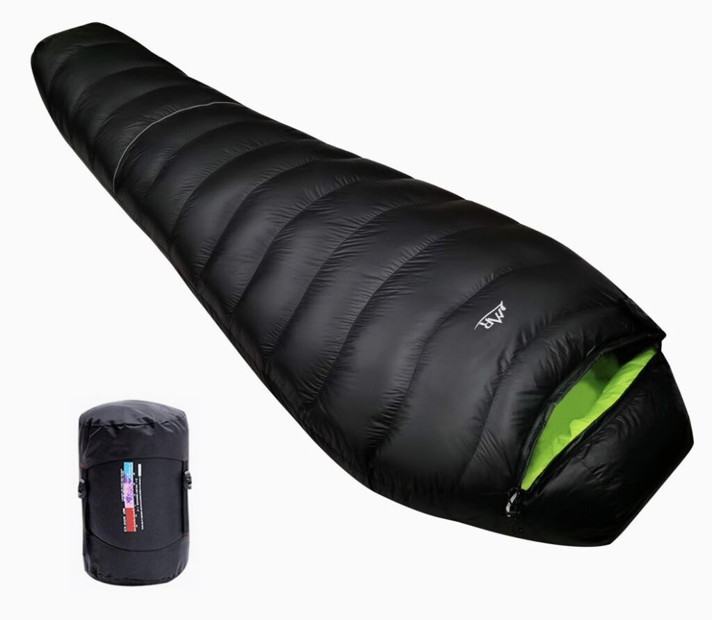 【ラッピング不可】 Tianshan ダウンシュラフ(寝袋) 冬用【小麦さん専用】 - 寝袋/寝具